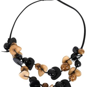 Tagua Hook-and-Loop Fashion Necklace