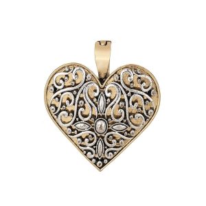 Wearable Art Heart 2 Tone Enhancer