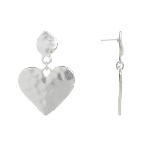Bella Uno Heart Drop Earrings