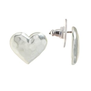 Bella Uno Heart Stud Earrings