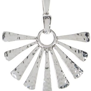 Wearable Art By Roman Hammered Sunray Pendant