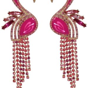 Fun & Sun Flamingo Drop Earrings