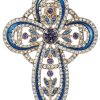 Napier Boxed Cross Pin Brooch