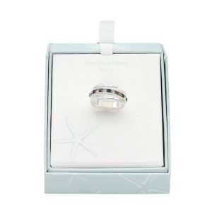 Ocean Treasures Square Bypass Wrap Ring