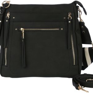 Juniper & Joy Nikki Multi Zip Crossbody Bag