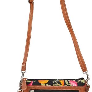 Stone Mountain Tropical Garden Canvas 4-Bagger Crossbody