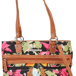 Stone Mountain Tropical Garden Canvas Shoulder Bag
