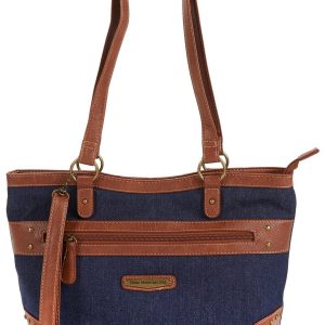 Stone Mountain Austin Denim Tote Bag