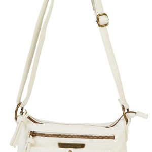 Stone Mountain Embossed Smoky Stud Crossbody Handbag