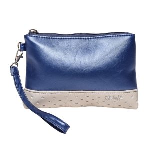 Glove It Womens Ocean Key Zip Wristlet