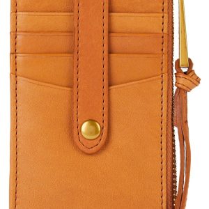 Margot Faye Leather Card Case Wristlet Wallet