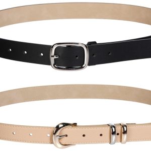 Steve Madden Womens 2 pc Belt Set