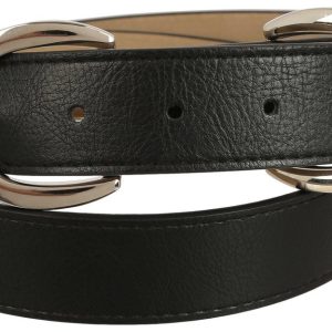 Vince Camuto Womens Faux Leather Belt