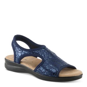 Flexus Womens Nyaman Stretch Slingback Sandals