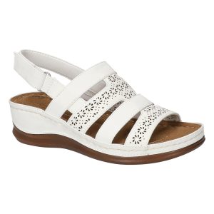 Easy Street Womens Alexi Slingback Wedge Sandals