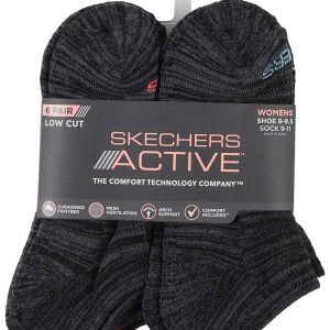 Skechers Womens 6 Pk. Low Cut Socks