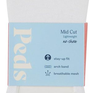 Peds Womens 6 Pk Sport Liner Socks