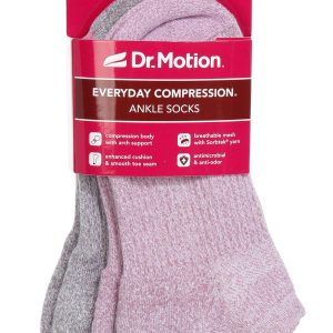 Dr Motion Womens Compression Ankle Tab Socks