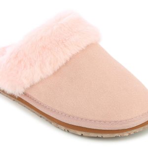 Clarks Womens Plush Lined Slippers