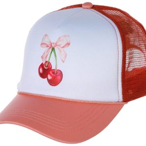 David and Young Womens Cherry Trucker Hat