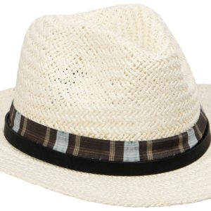 Frye Womens Paper Pinch Crown Fedora Hat