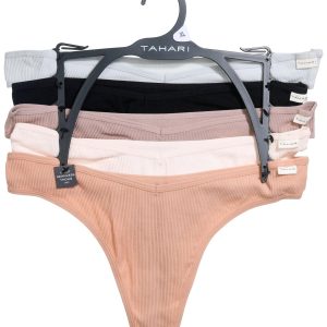 Tahari Womens 5-pk. Seamless Thong Panties