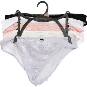 Nanette Lepore Womens 5 Pk Tangas Mesh Panties