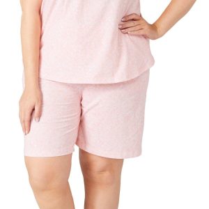 Carole Hochman Plus 2 Pc Print Pajama Shorts Set