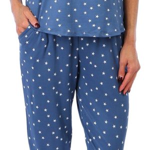 Jaclyn Womens 2 Pc Pajama Pants Set