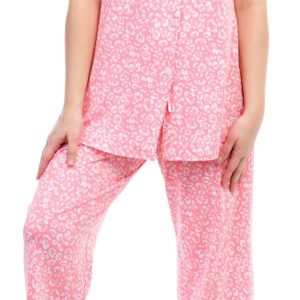 Cuddl Duds Womens 2 Pc Animal Pajama Pants Set