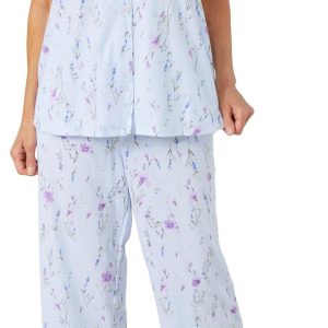 Carole Hochman Womens 2-Pc. Capris Pajama Set