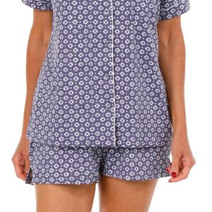 Nicole Miller Women's 2 Pc Floral Sleepwear Set