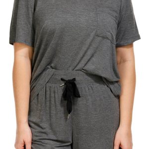 Tahari Womens 2 Pc Lounge Shorts Set