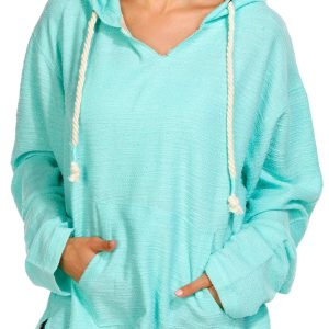 Exist Juniors Solid Heather Baja Hoodie