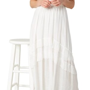 Kings Road Womens Open Back Top Knit Midi Dress