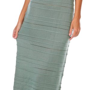 Madden Girl Juniors Sleeveless Crochet Midi Dress