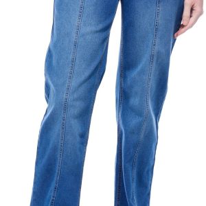 No Comment Juniors High Rise Flare Jeans