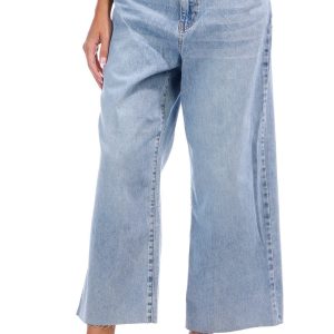 Rewash Juniors Wide Leg Stovepipe Jeans