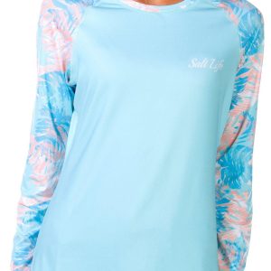 Salt Life Juniors Long Sleeve On Holiday Performance Top