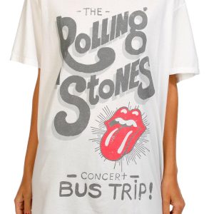 Rolling Stones Juniors Bus Trip Graphic T-Shirt
