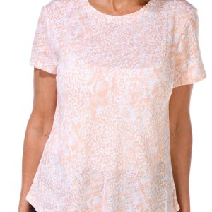 Blue Sol Petite Print Short Sleeve Top