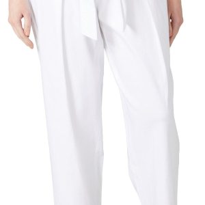 Rafaella Petite Pleated Front Tie Pants