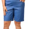 Fit Sight Plus Solid Roll Cuff Bermuda Shorts