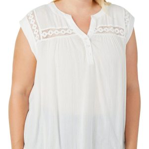 Adrienne Vittadini Plus Sleeveless Top