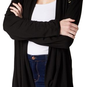 Cure Apparel Womens Long Sleeve Open Front Cardigan