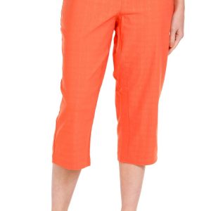 Jenna Rose Womens Linen Look Capris