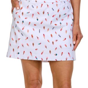 Zac & Rachel Womens Printed Skort