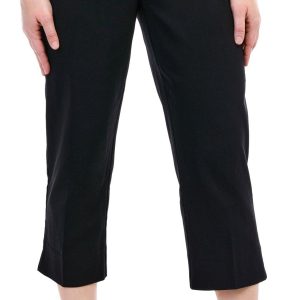 Zac & Rachel Women 22 in Solid Pull On Capris