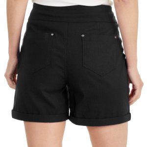 Counterparts Womens Solid Pull-On Shorts