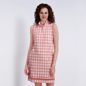 Stella Parker Sleeveless Quarter Zip Pocket Dress